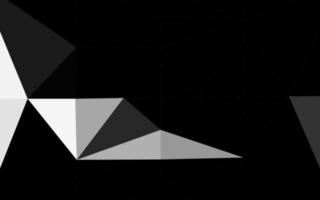 Light Silver, Gray vector blurry triangle texture.