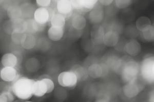 Blurred light  bokeh abstract gray background photo