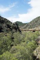 Mondego walkways in Geopark Strela, Guarda, Portugal photo