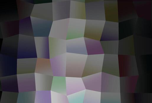 Dark Silver, Gray vector backdrop with lines, rectangles.