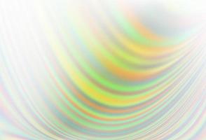 Light Green vector pattern with liquid shapes.
