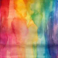 Rainbow Watercolor Background Texture photo