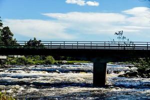 Scenic river view photo