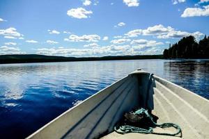 Scenic river view photo