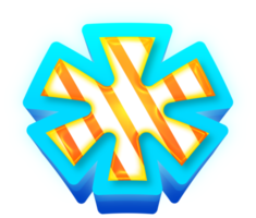 glänzend 3d Symbol png