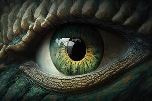 The creature's eye. photo