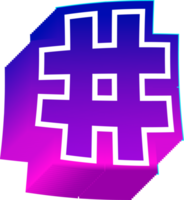 3d lutning Färg symbol png