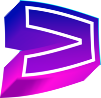 3d Gradient Farbe Symbol png