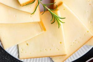 raclette cheese meal appetizer food meal food snack on the table copy space food background rustic top view photo