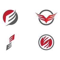 Falcon Logo Template vector