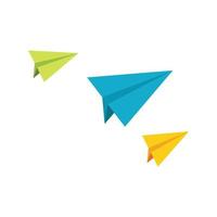 Paper Airplane icon vector illustration