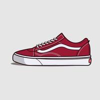 Old School Shoes vector