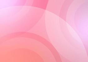 Abstract circle vivid pink pastel bubble dynamic presentation covers background vector