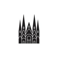 barcelona landmarks vector for Icon Website, UI Essential, Symbol, Presentation