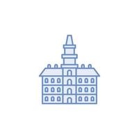 copenhagen landmarks vector for Icon Website, UI Essential, Symbol, Presentation