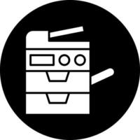 Copy Machine Vector Icon Design