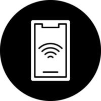Mobile Wifi Vector Icon Design