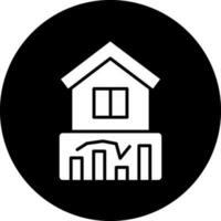 House Stats Vector Icon Design