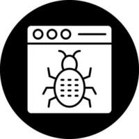 Bug Vector Icon Design