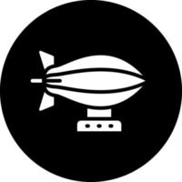 Zeppelin Vector Icon Design