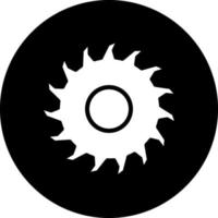 Circular Saw Vector Icon Design