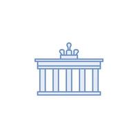 berlin landmarks vector for Icon Website, UI Essential, Symbol, Presentation