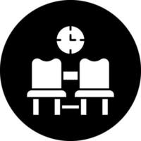 Waiting Room Vector Icon Design