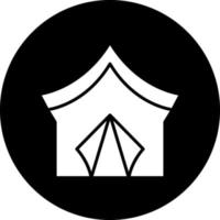 Tent Vector Icon Design