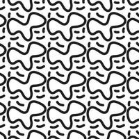 black and white color abstract pattern design shape background image 05 vector