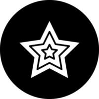 diseño de icono de vector de estrella