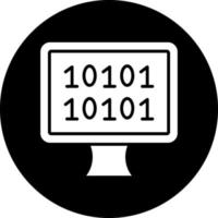 binario vector icono diseño