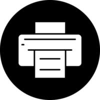 diseño de icono de vector de impresora