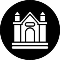Bouncy Castle Vector Icon Design