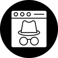 Incognito Vector Icon Design