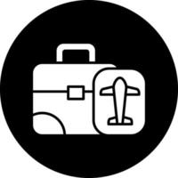 Business Trip Vector Icon Design