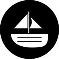 Boat Vector Icon Design