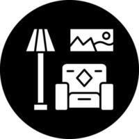 Living Room Vector Icon Design