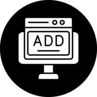 Online Ads Vector Icon Design