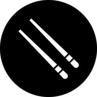 Chopsticks Vector Icon Design