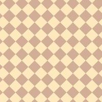 A pattern of light and dark brown squares of a chessboard. Wooden board for chess moves on a checkered background. Chess cartoon. Texture for printing on textiles and paper. Gift packaging vector