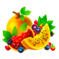 Fruta colección gratis ilustración png