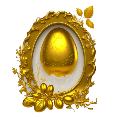 Golden Eggs Clipart Vector, Golden Egg Cartoon 3d, Easter, Egg, Gold PNG  Image For Free Download