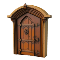 ancient door PNG transparent