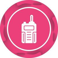 Walkie Talkie Vector Icon