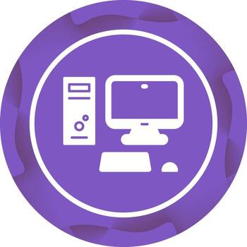 Computer Vector Icon