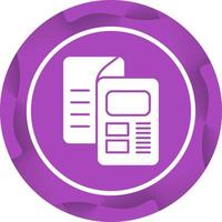 Brochure Vector Icon