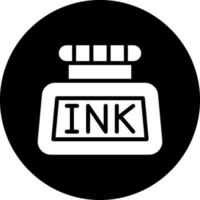 diseño de icono de vector de tinta