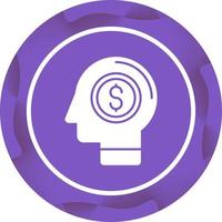 Money Thinking Vector Icon