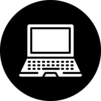 Laptop Vector Icon Design