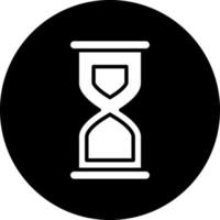 Sand Clock Vector Icon Design